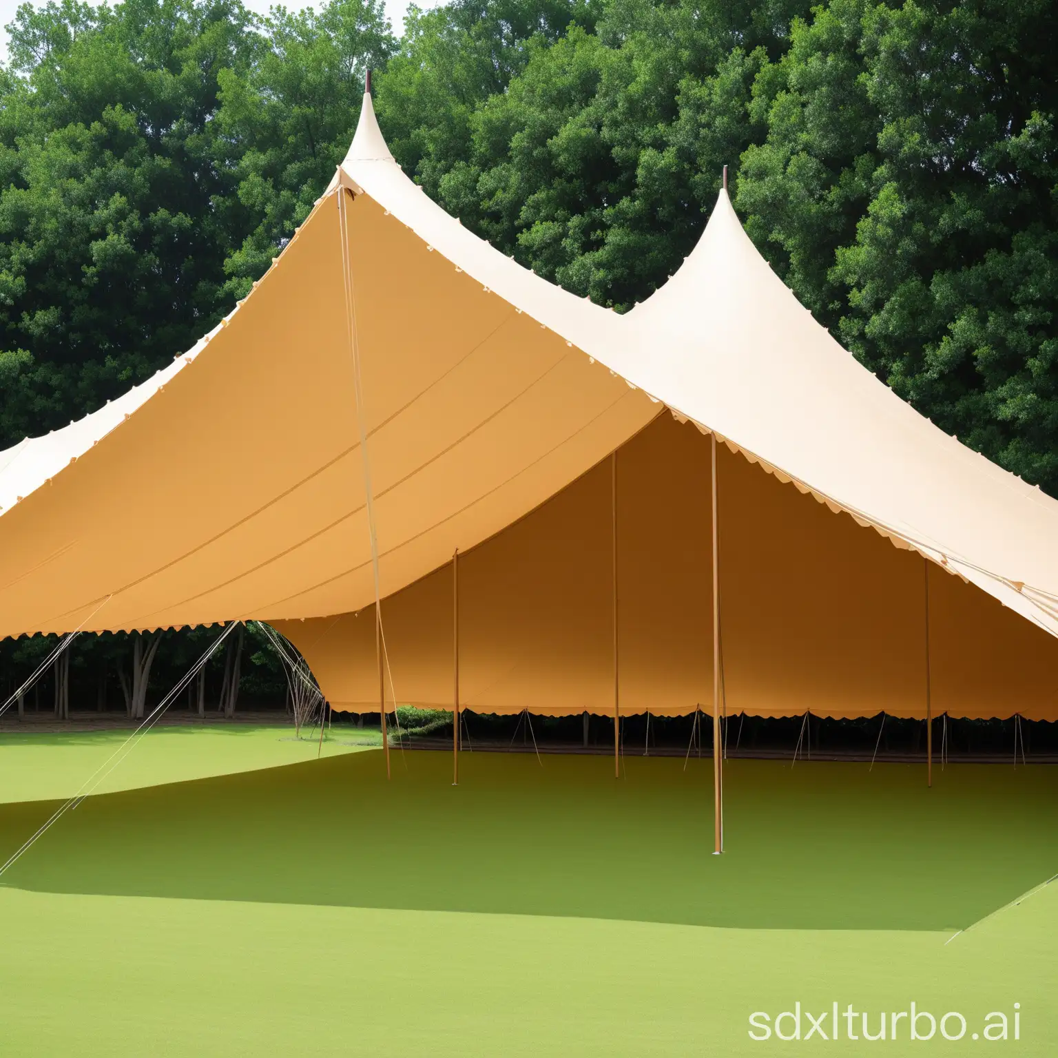 Vibrant-Stretch-Tent-Gathering-Colorful-Outdoor-Celebration