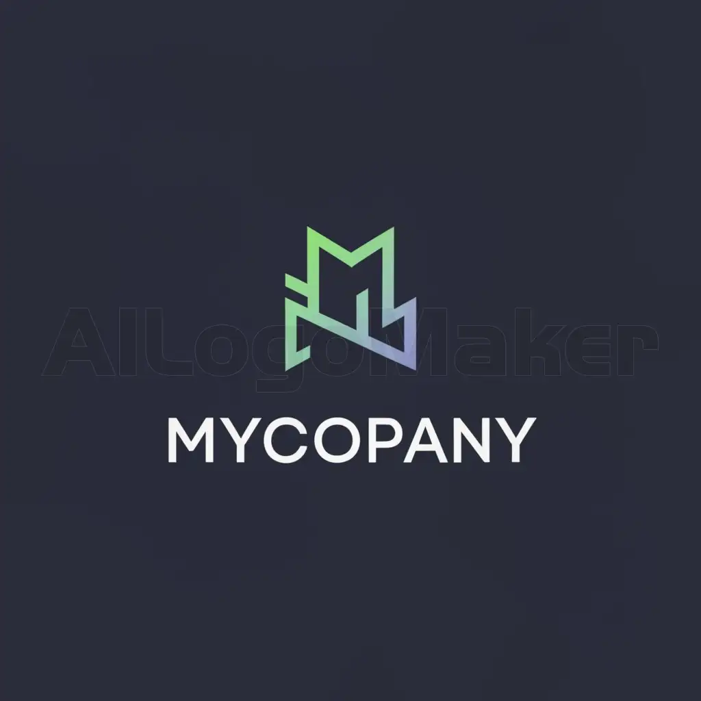 a logo design,with the text "MyCompany", main symbol:simplicity,Minimalistic,be used in Internet industry,clear background