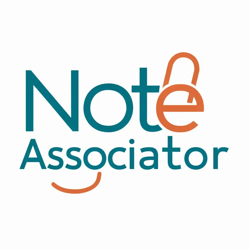 create a note associator logo