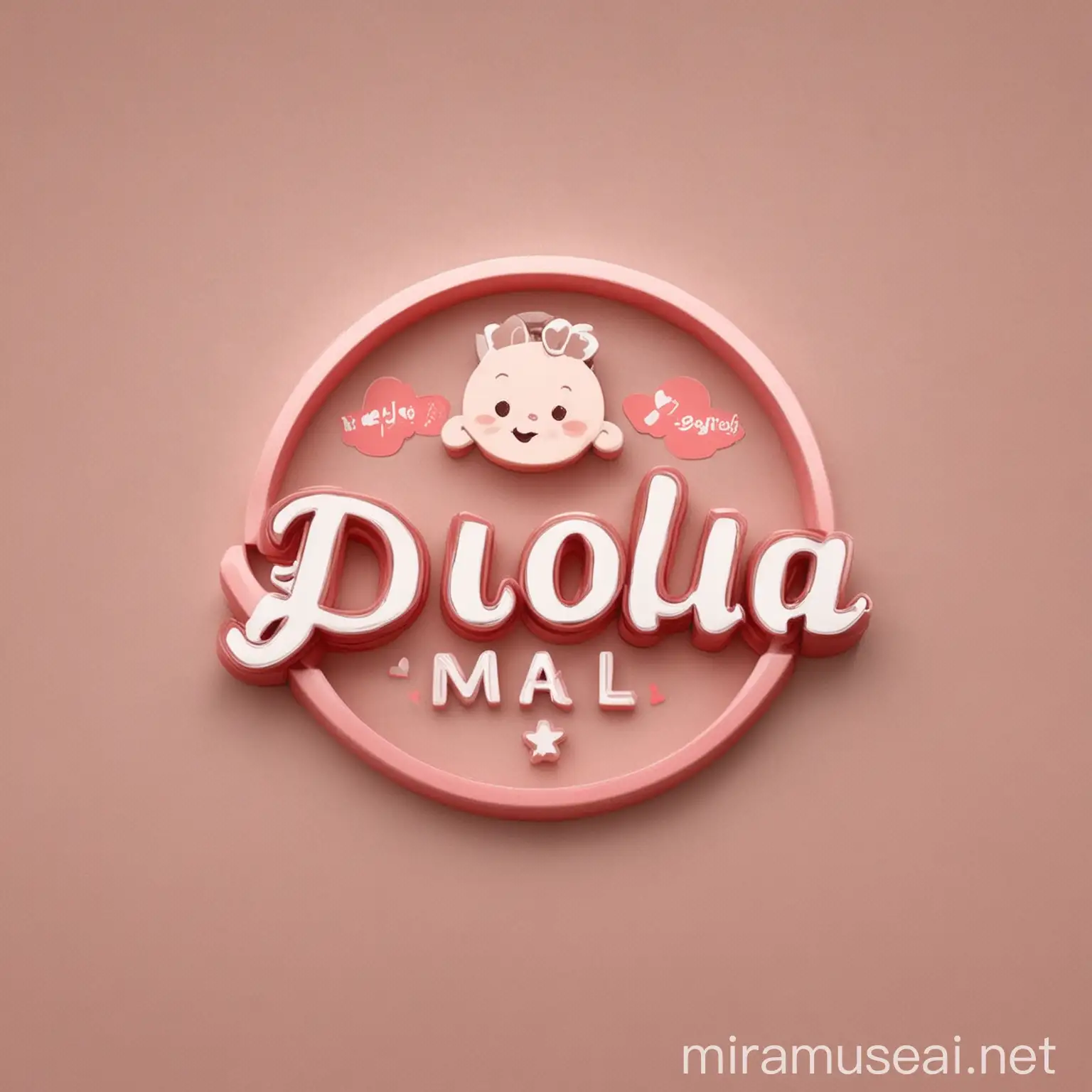DUOLA MALL请用这个英文设计一个母婴logo