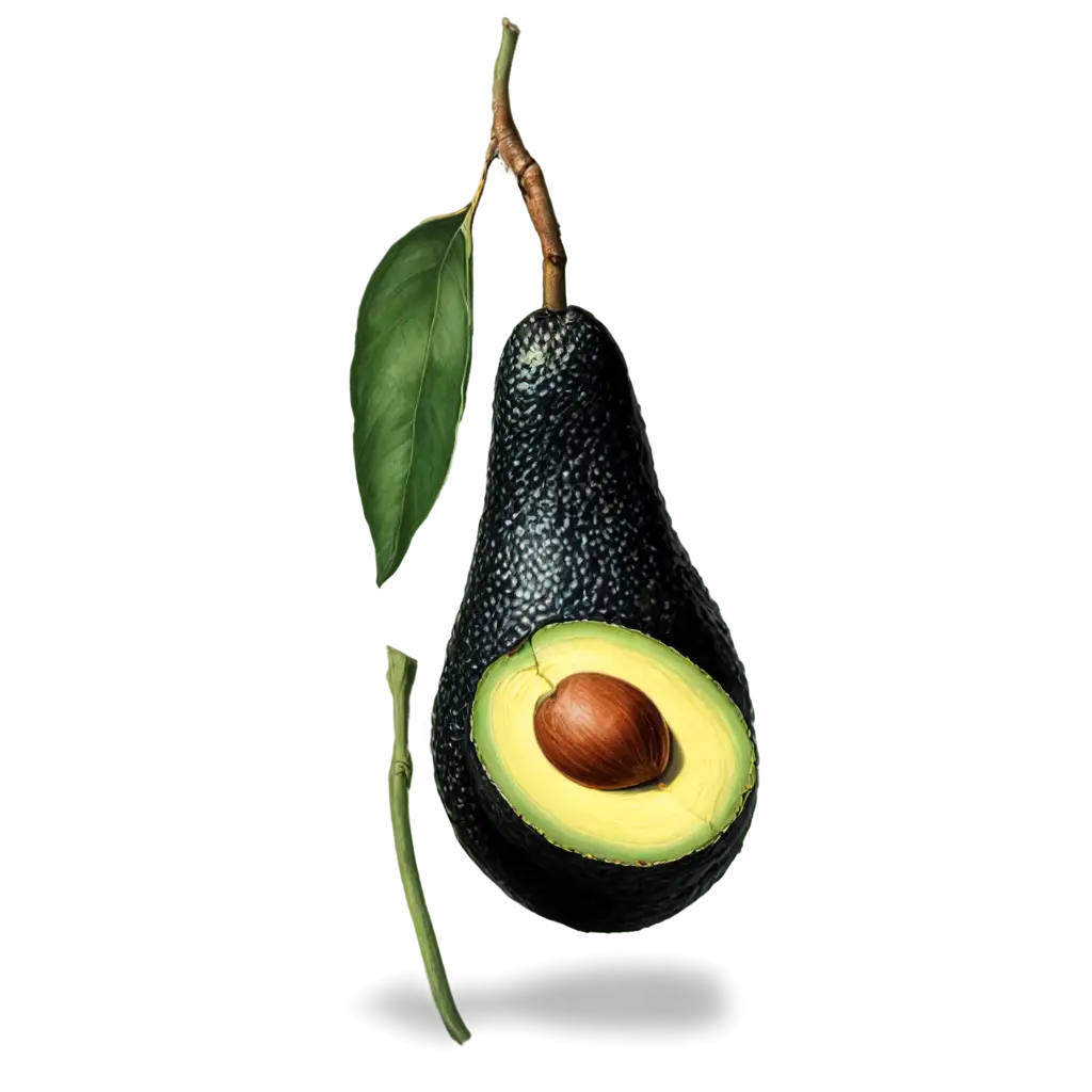 Exquisite-PNG-Rendering-of-a-Black-Avocado-Elevating-Visual-Impact-and-Online-Accessibility