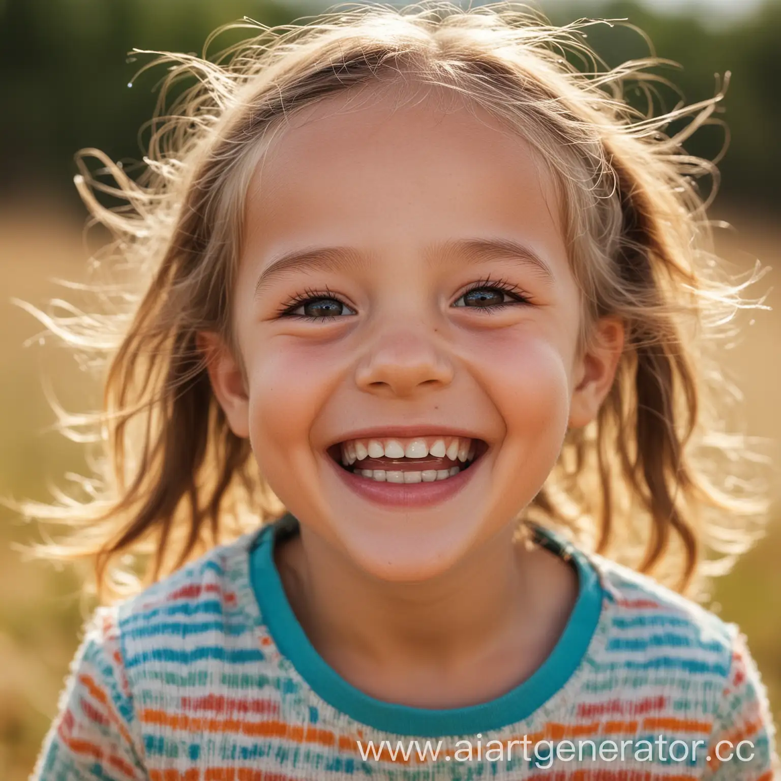 Smiling-Child-Delighting-in-Joy-and-Happiness