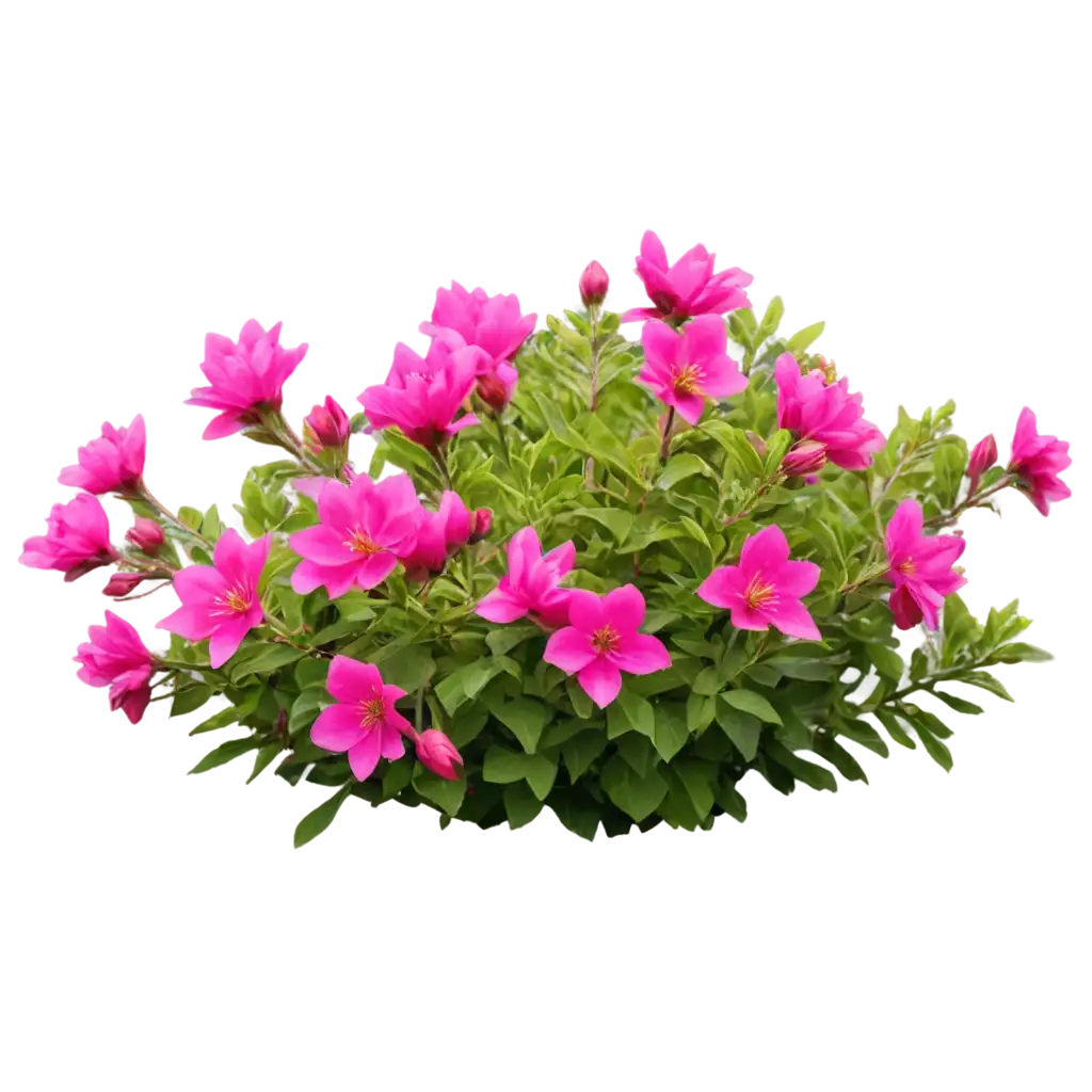 Vibrant-PNG-Image-Captivating-Shrub-with-Bright-Pink-Flowers