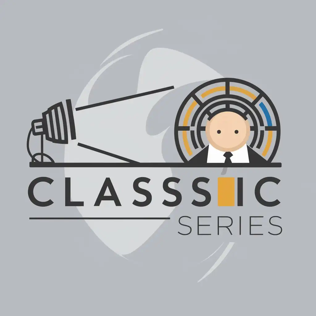 a logo design,with the text "classic series", main symbol:variety show,Moderate,clear background
