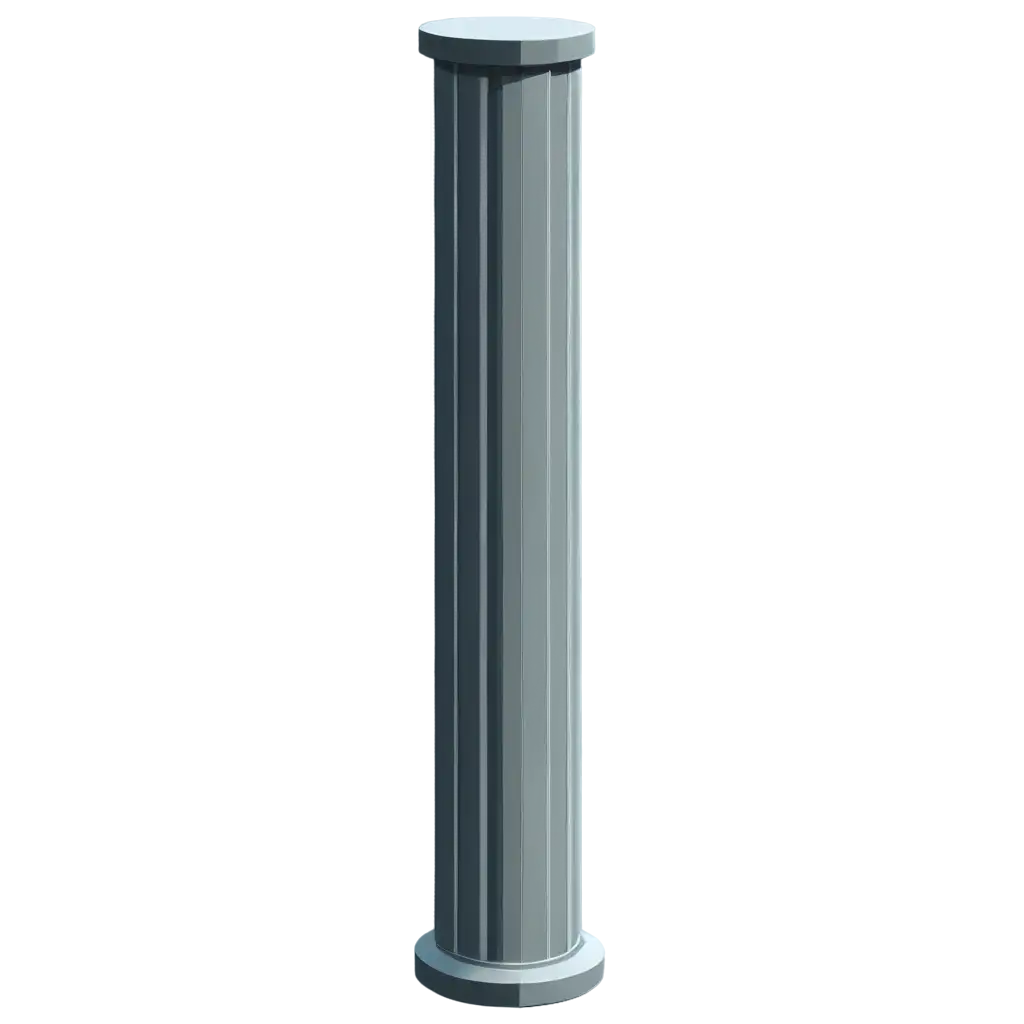 cartoon pillar vertical
