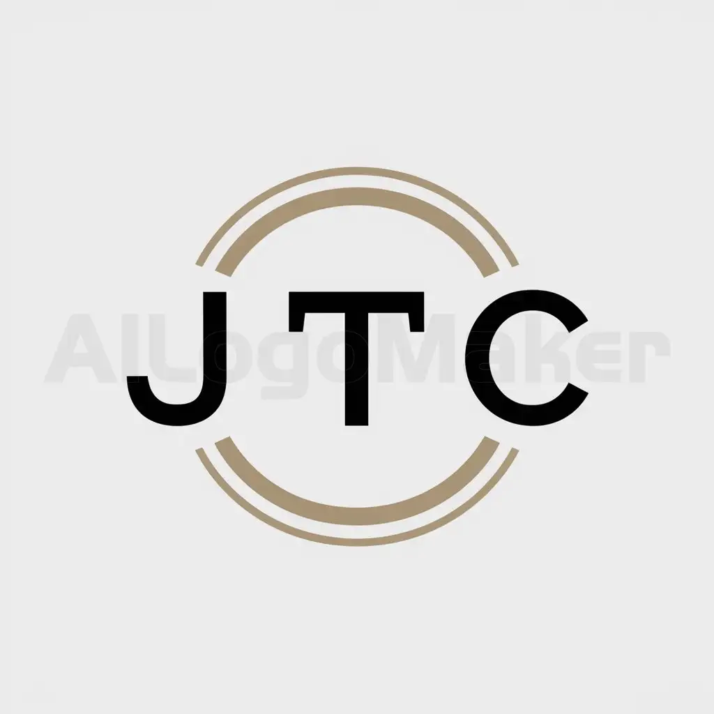 a logo design,with the text "JTC", main symbol:circle,Moderate,be used in Retail industry,clear background