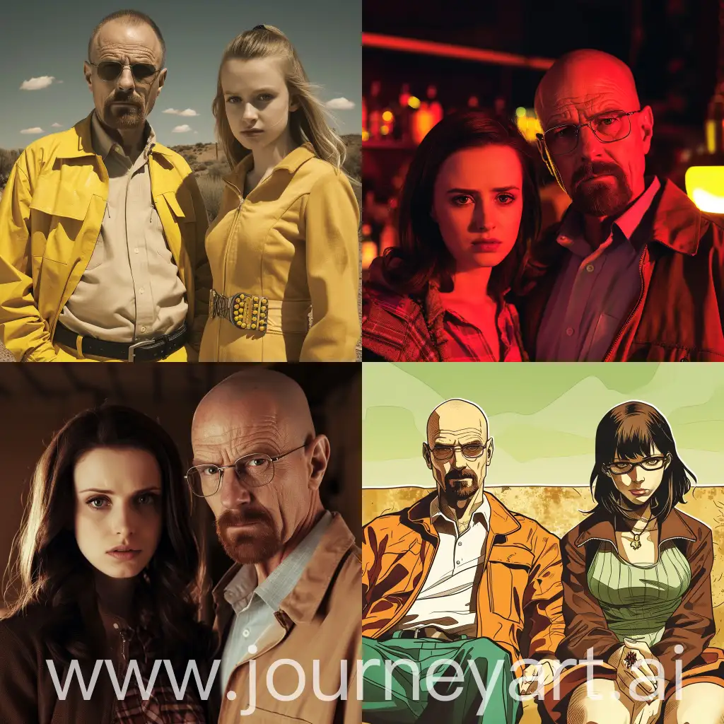 Girl-with-Walter-White-Young-Girl-Posing-with-a-Walter-White-Doll