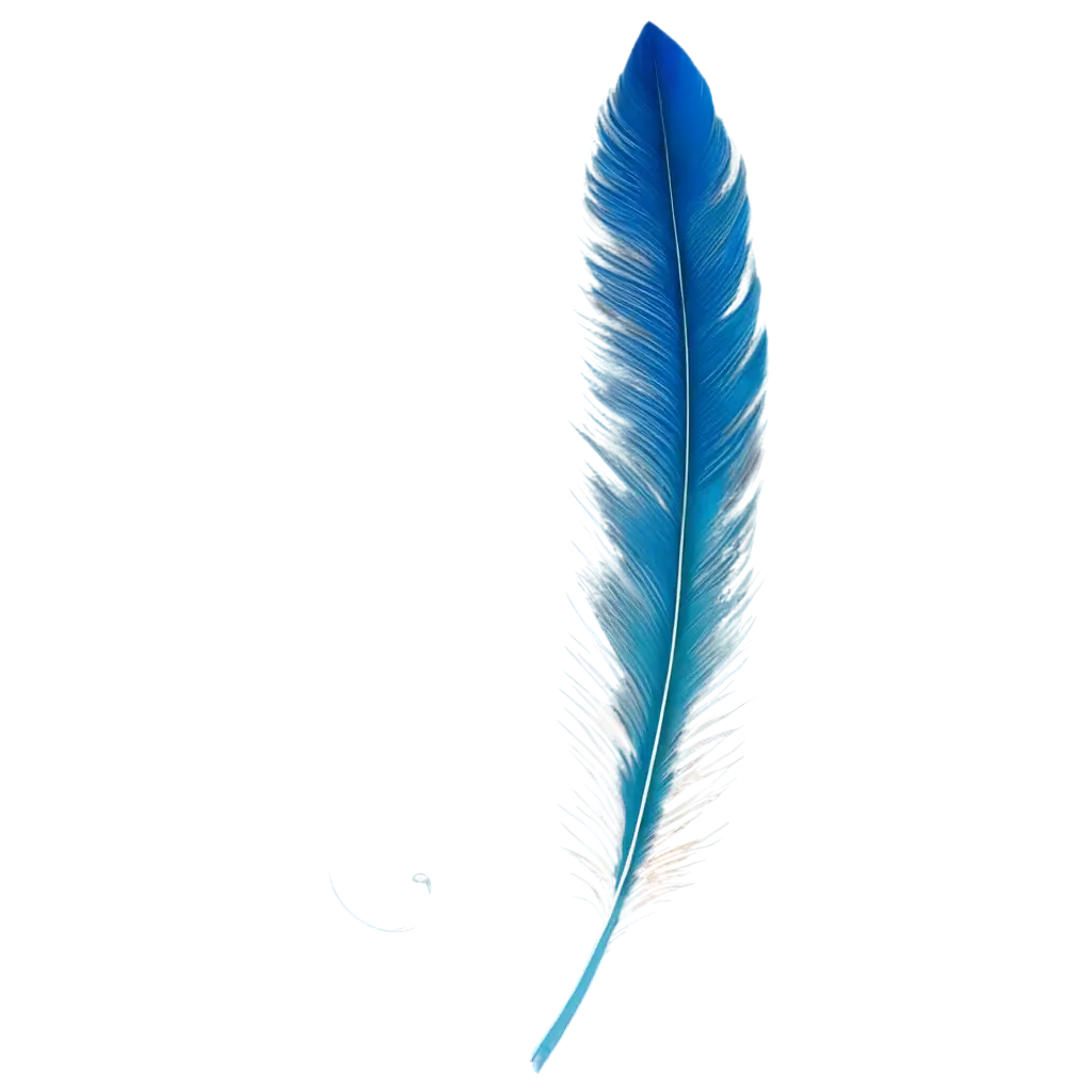 feather blue