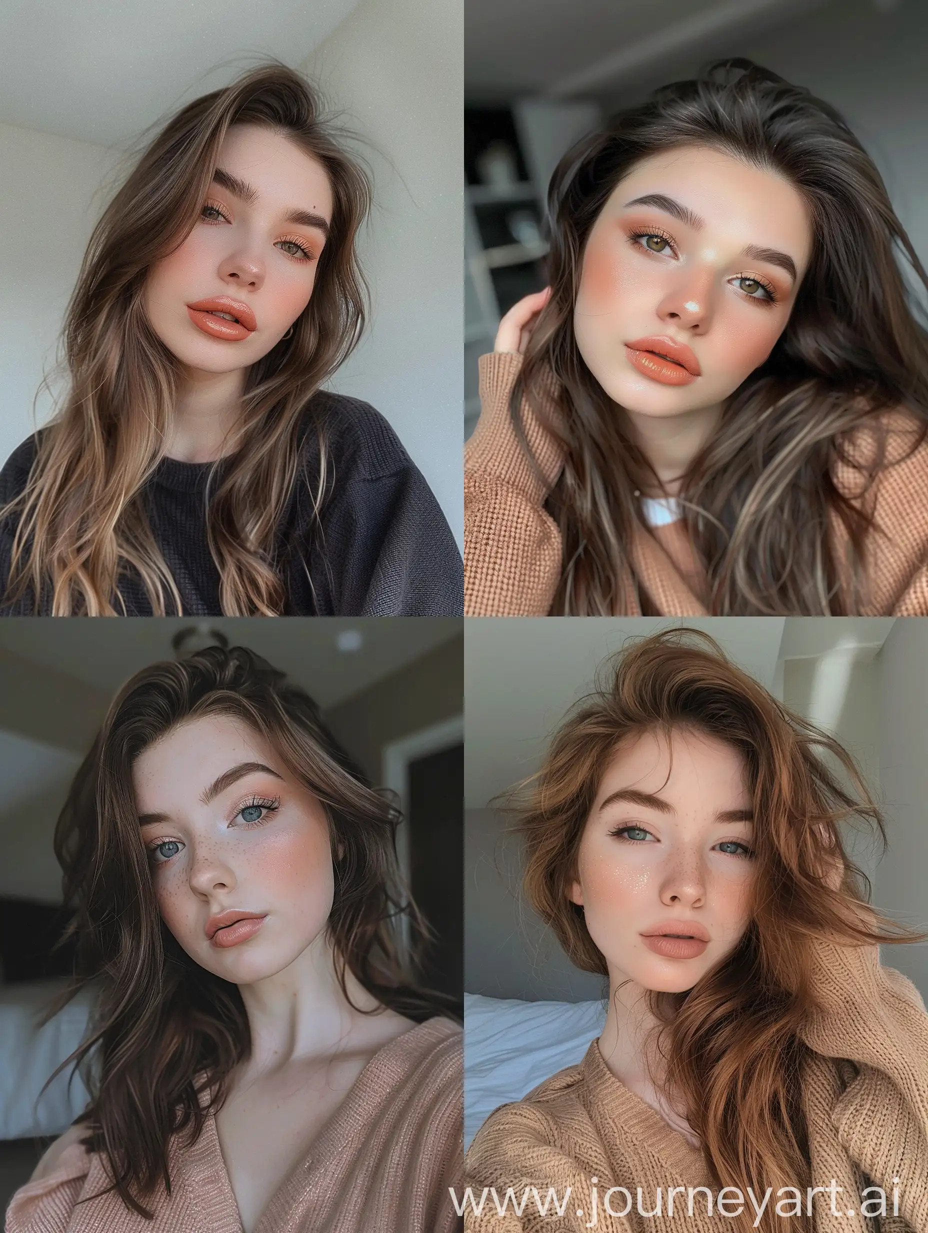 girl, selfie, beauty, 19 years old, instagram, influencer, makeup