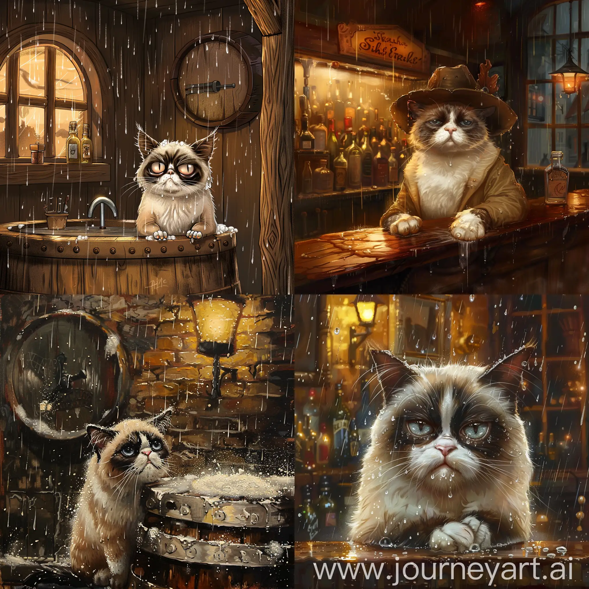 Grumpy-Cat-at-the-Salty-Spittoon-Tavern-with-Salt-Rain