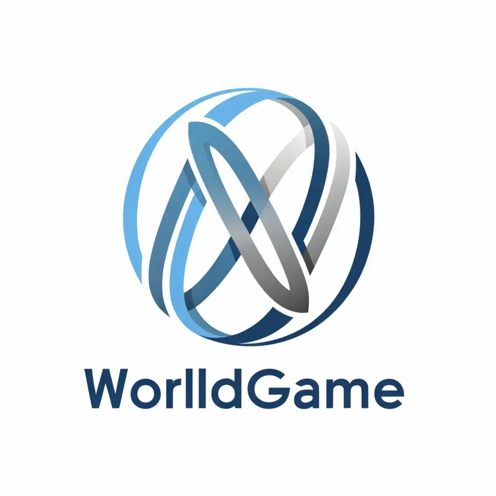 a logo design,with the text "WorldGame", main symbol:WorldGame,Moderate,be used in Internet industry,clear background