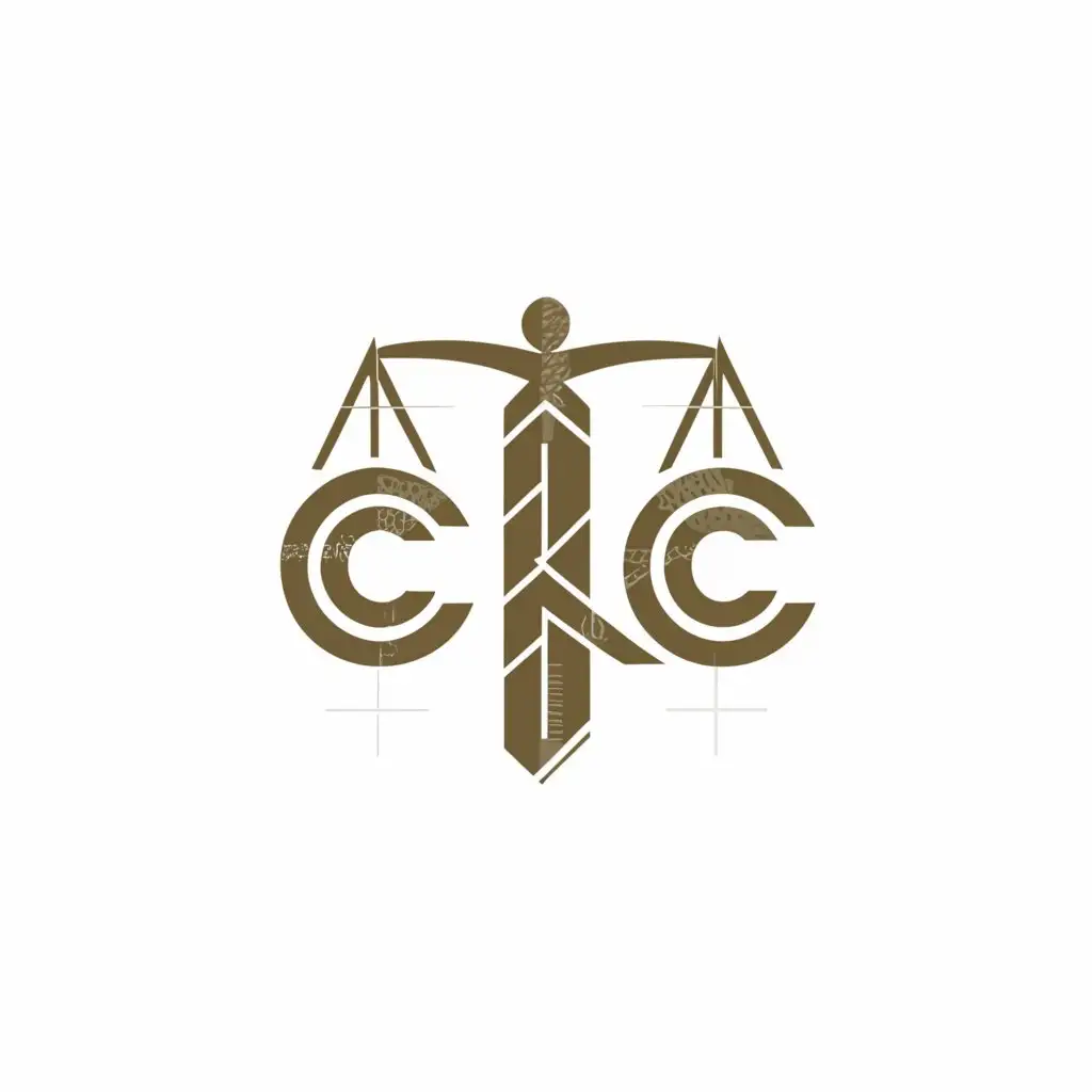 a logo design,with the text "CLC", main symbol:Gavel, long rob,complex,be used in Legal industry,clear background