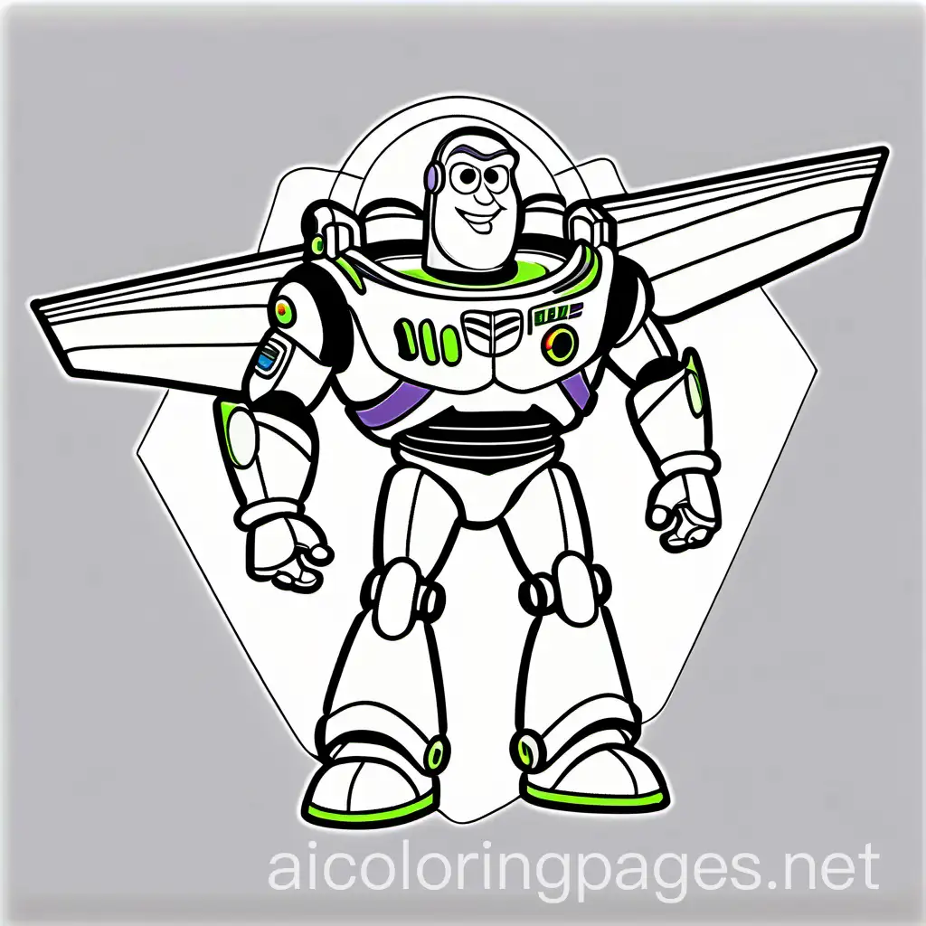 Buzz-Lightyear-Coloring-Page-Black-and-White-Line-Art-for-Easy-Coloring