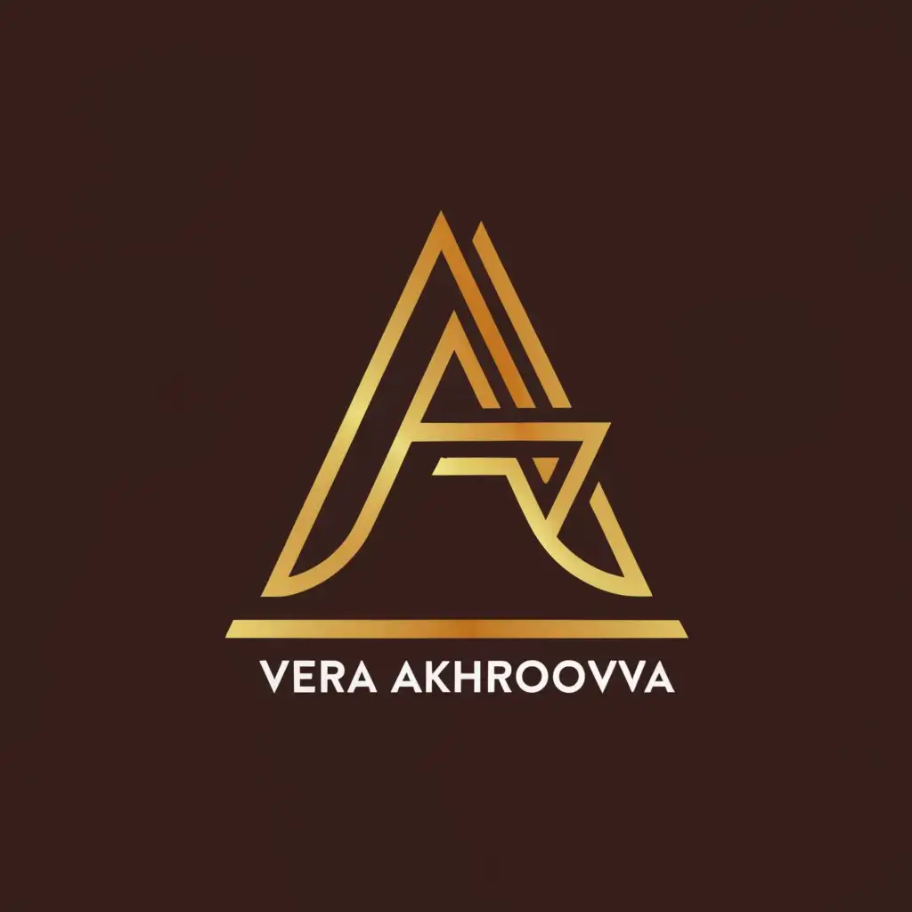 LOGO-Design-for-Vera-Akhrorova-Elegant-Letter-A-with-Clear-Background