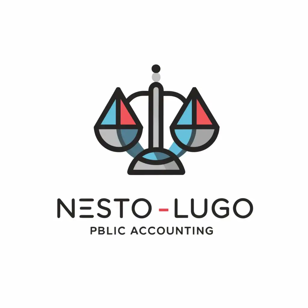 a logo design,with the text "Nestor Lugo", main symbol:Public Accountant,Moderate,be used in Finance industry,clear background