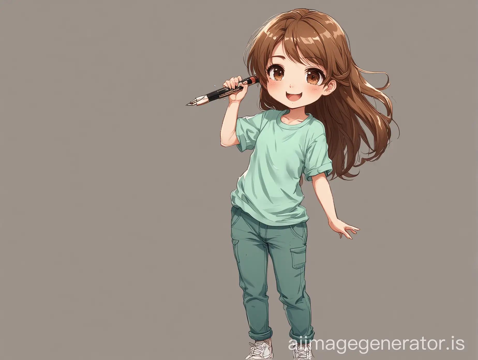 Cheerful-Anime-Girl-Celebrating-Creativity-with-Stylus