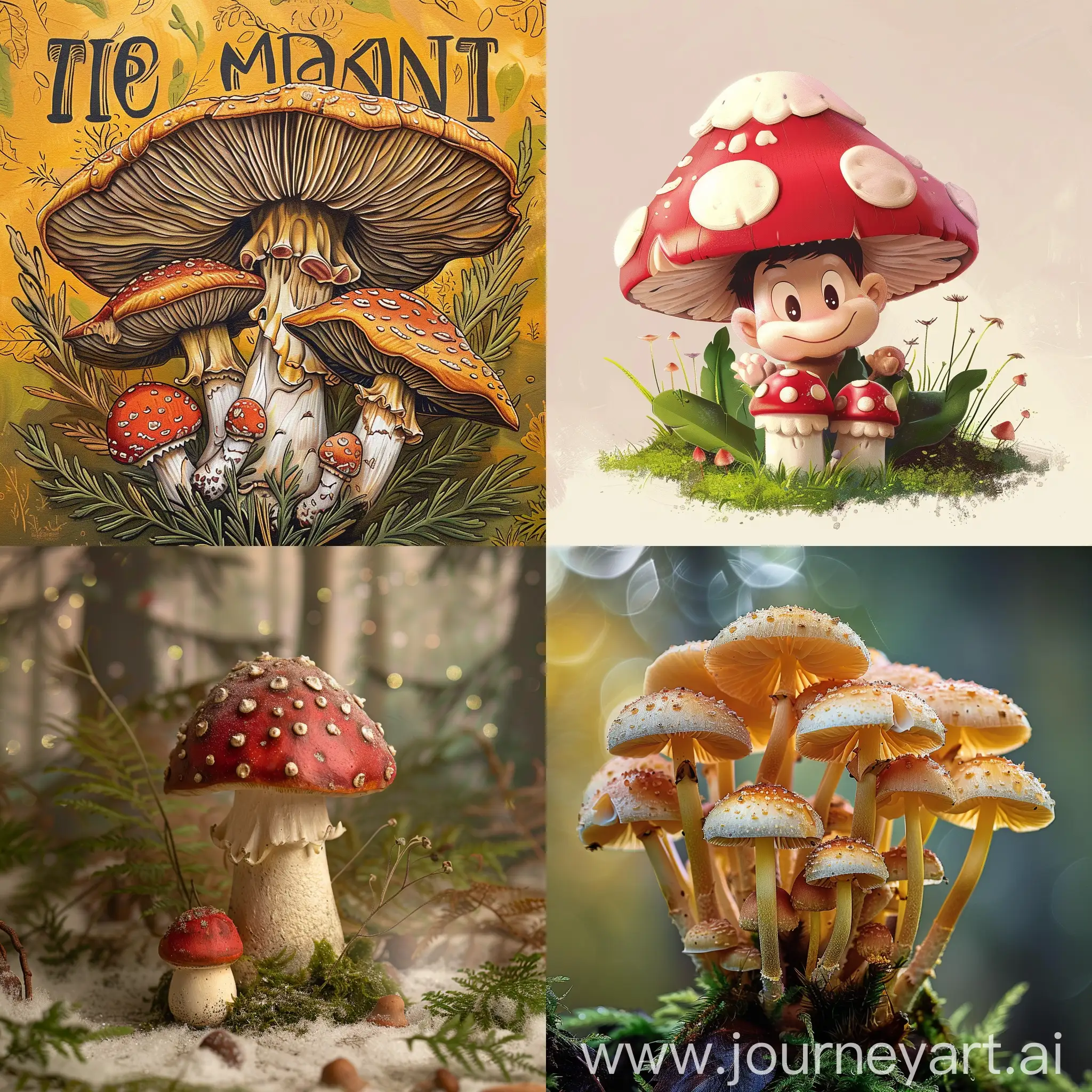 Enchanted-Mushroom-Forest-Vibrant-Fungi-Wonderland
