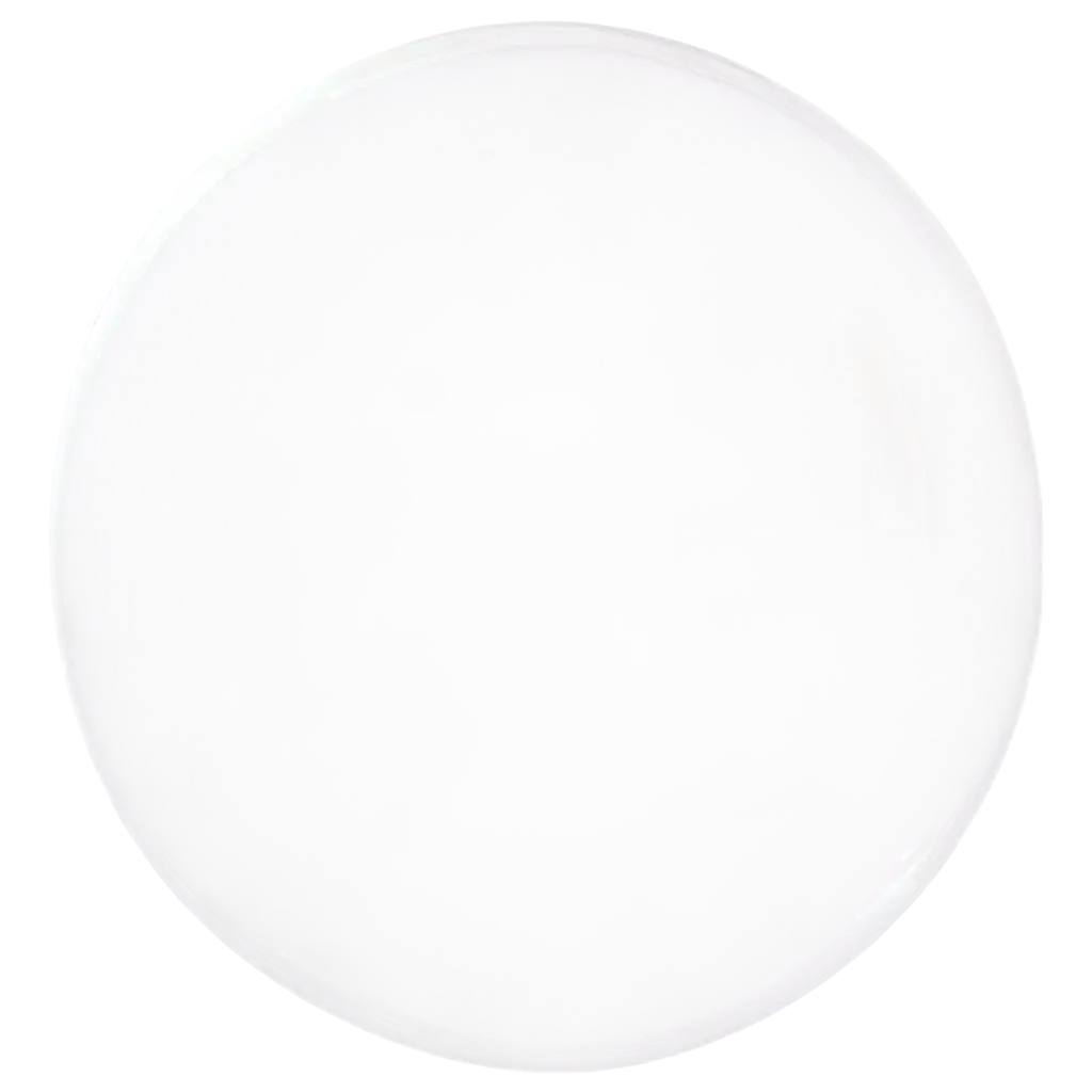 a glass ball on a transparent background