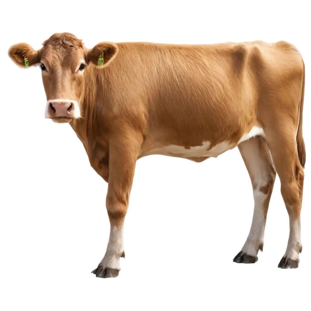 a cow





