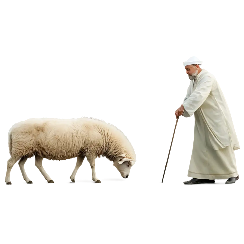 Patriarca apascentando ovelhas, ícone.