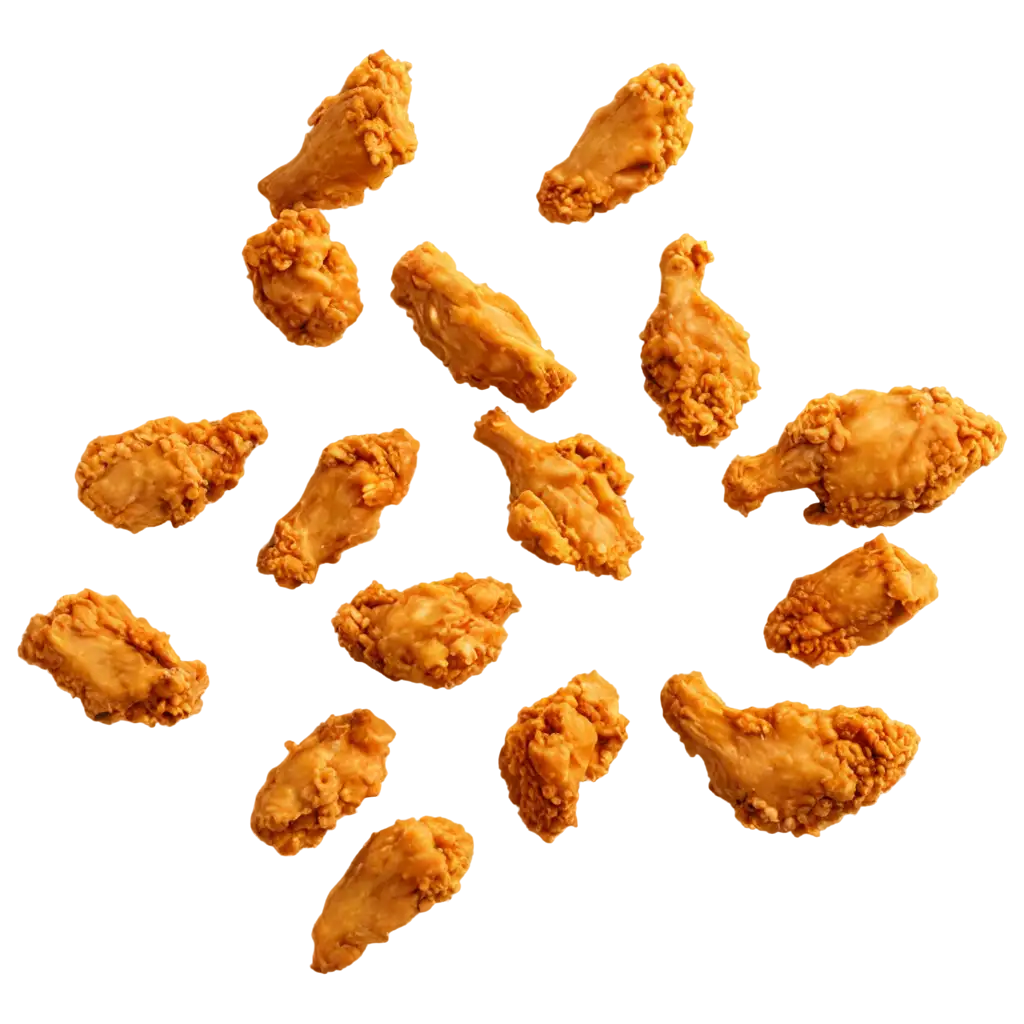 High-Quality-Fried-Chicken-Pieces-PNG-Image-Perfect-for-Web-and-Print-Designs