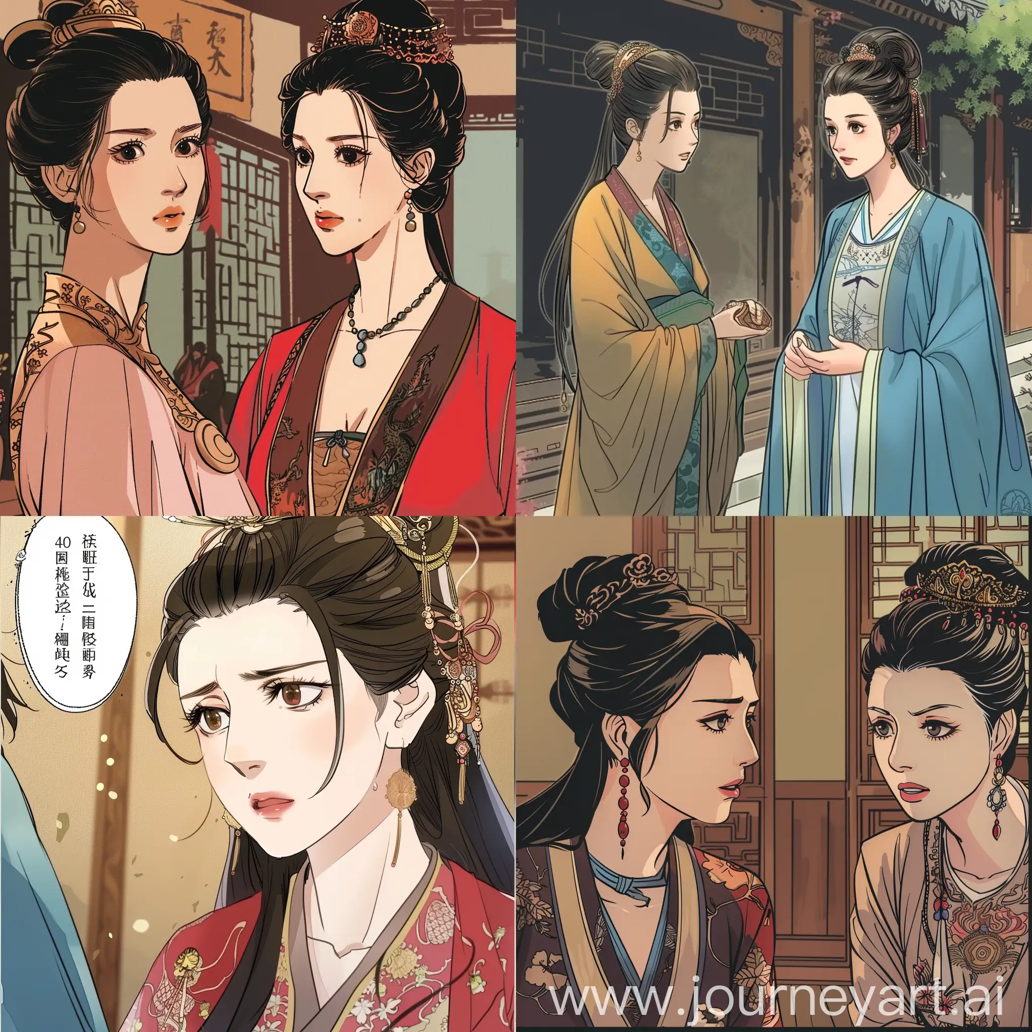 Comic-Wu-Zetian-Challenged-by-Mother-for-Not-Marrying-at-Nearly-40