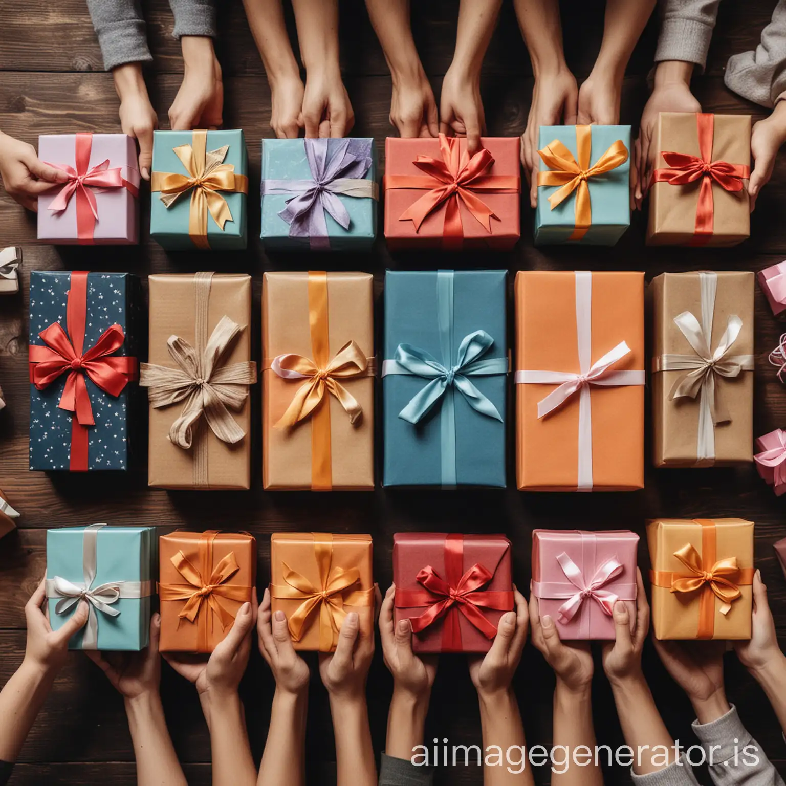 Creative-Gifts-Exchange-Joyful-Moments-of-Giving-and-Receiving