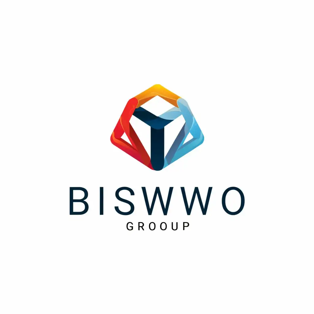 a logo design,with the text "biswwo", main symbol:parents company biswwo group,Moderate,be used in Internet industry,clear background