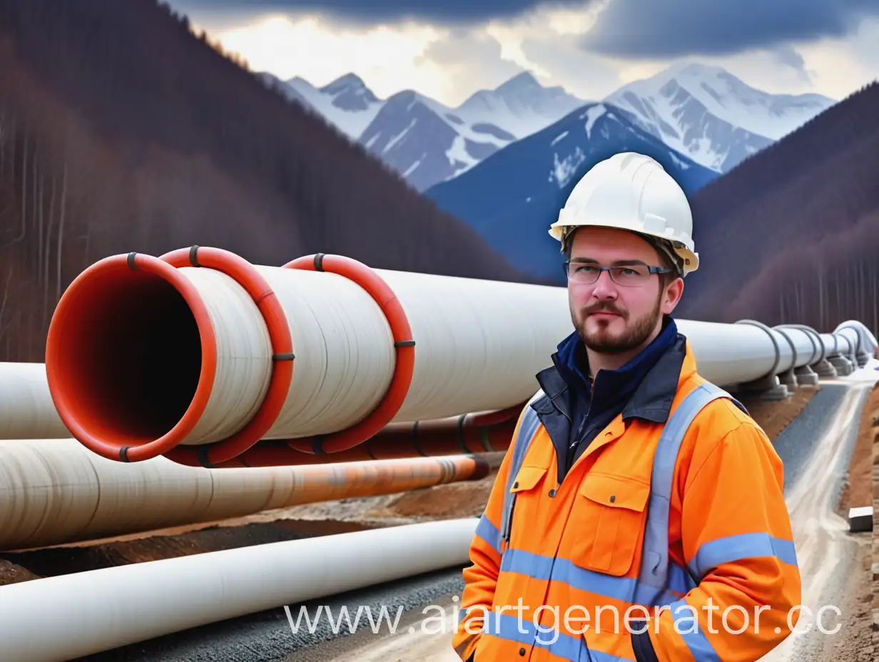 Mountain-Engineer-Inspecting-Main-Pipeline