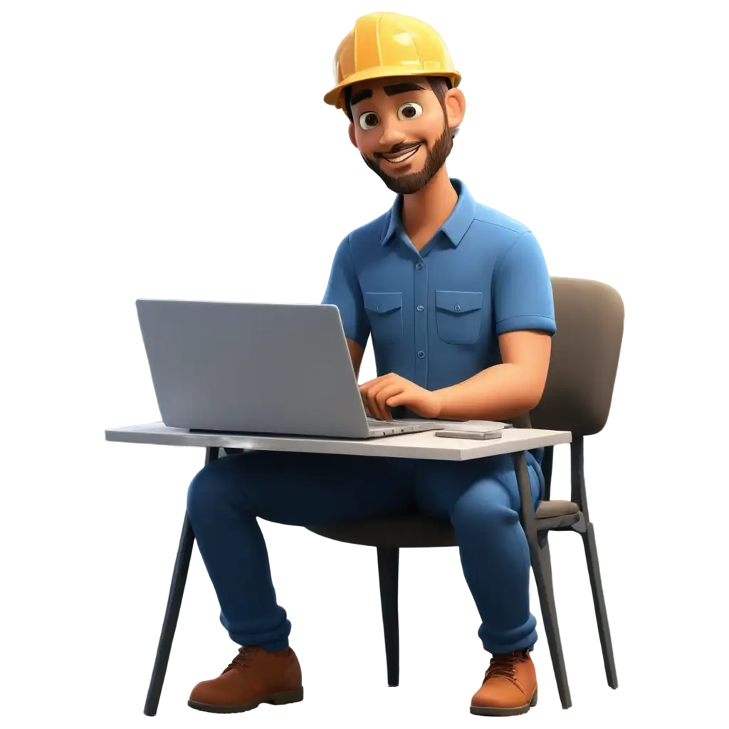 Cartoon-Person-Managing-Warehouse-Operations-Using-Computer-HighQuality-PNG-Image