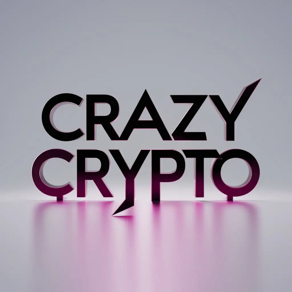 CRAZY-CRYPTO-Inscription-on-Abstract-Background-Beautiful-Text-Art