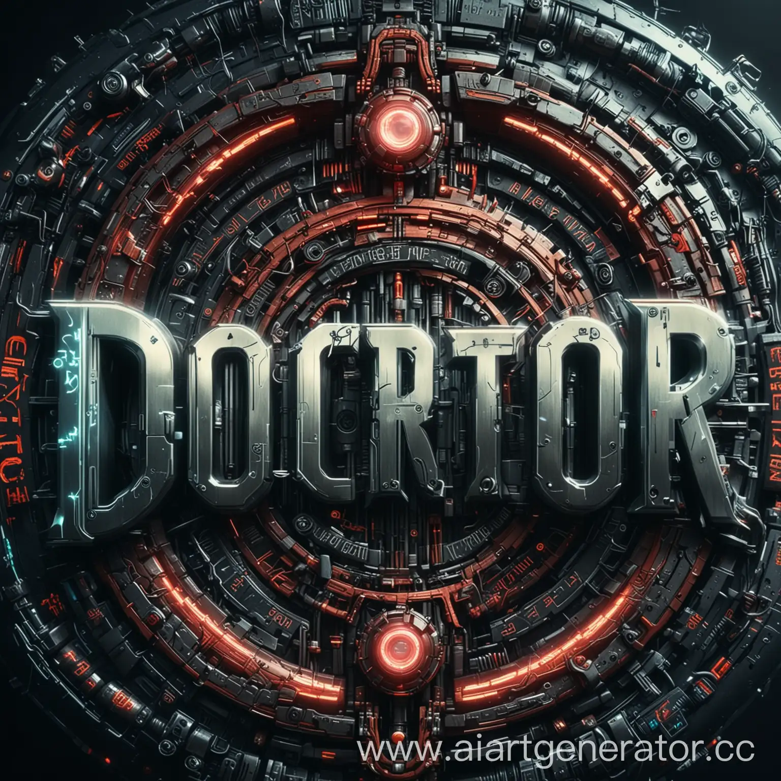 Futuristic-Cyberpunk-Doctor-with-Intricate-Inscriptions-in-4K-Quality