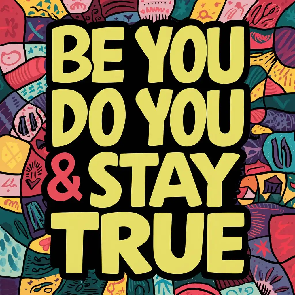 BE YOU DO YOU & STAY TRUE
