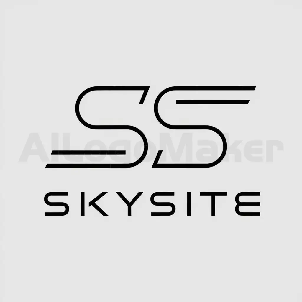 LOGO-Design-for-SkySite-Minimalistic-SS-Symbol-for-the-Technology-Industry