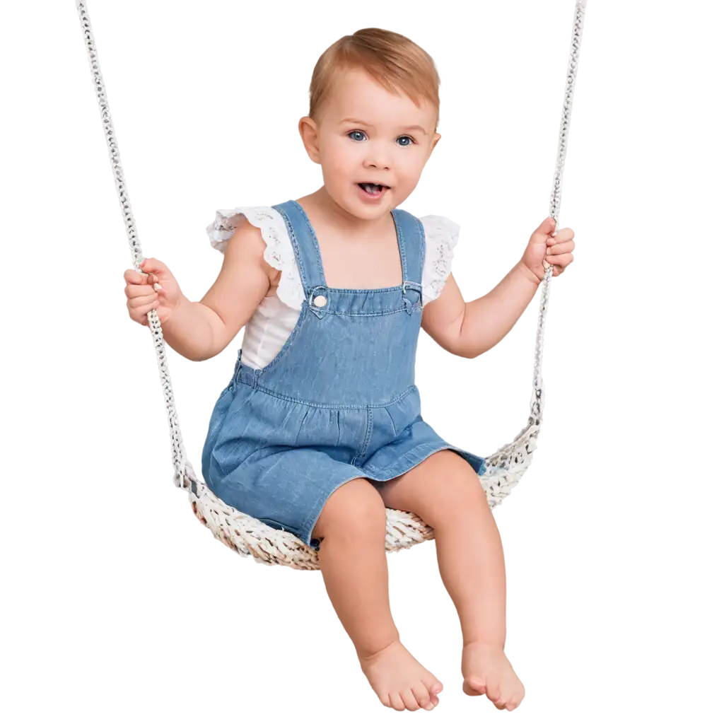 Adorable-Baby-Girl-in-PNG-Swing-Captivating-Moments-in-HighQuality-Format