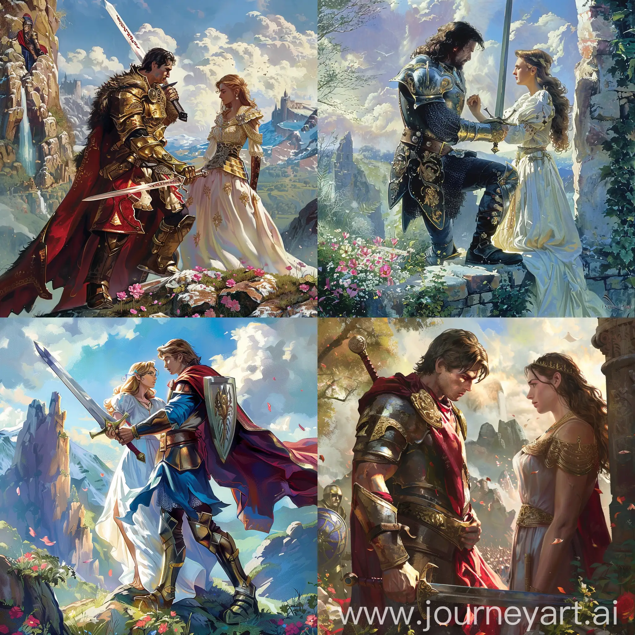 Hero-Rescuing-Princess-with-Sword-in-Dramatic-Scene