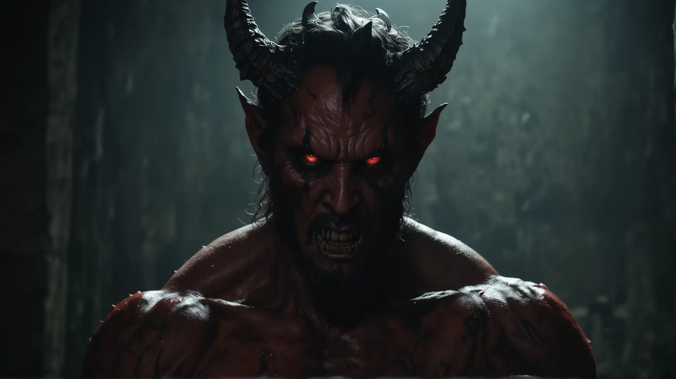 Sinister Devil CloseUp in High Definition