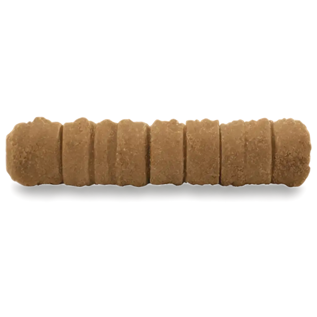 dog chew toy without shadow on transparent background