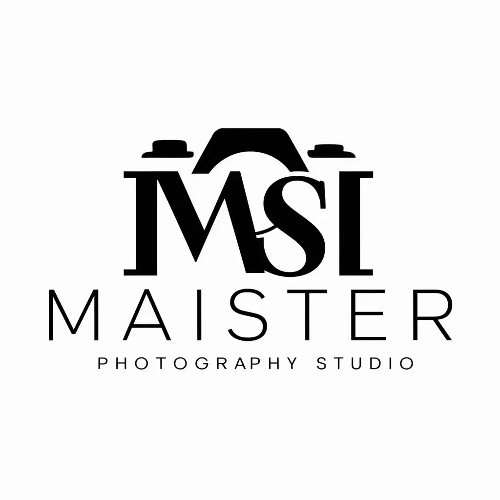 Professional-Photography-Logo-Design-MAISTER-Camera-Emblem