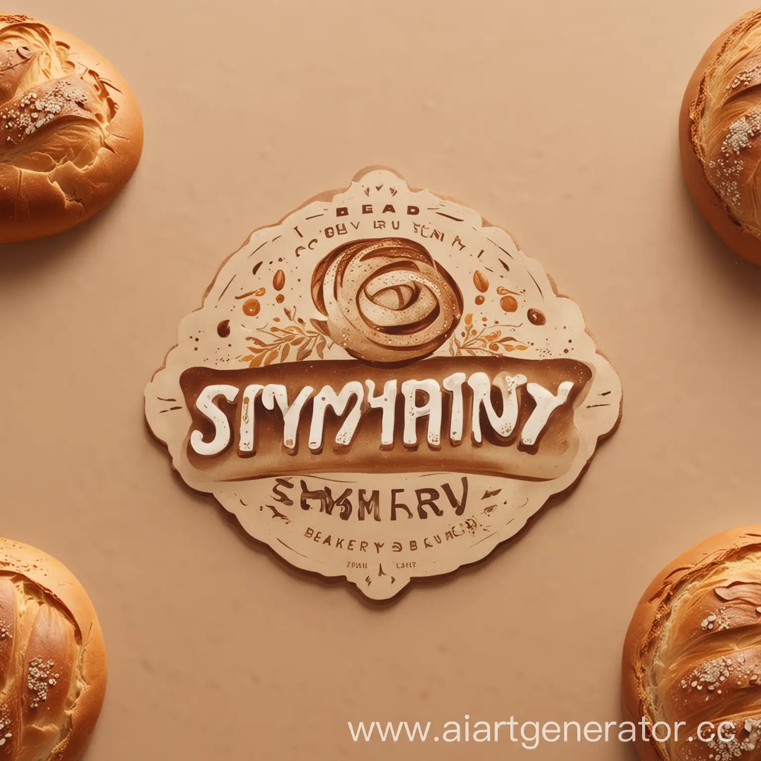 Youthful-Bakery-Logo-Vibrant-Bread-Symphony-Brand-Sign