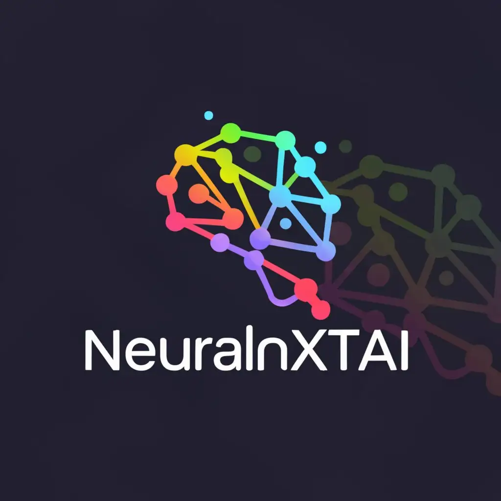 a logo design,with the text "neuralNXTai", main symbol:digital neuron brain,Moderate,clear background