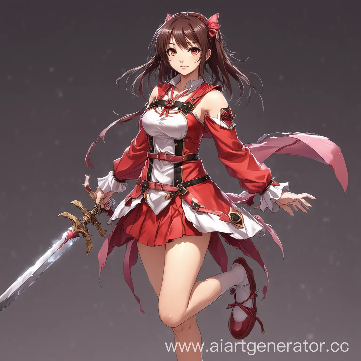 Magical-Girl-Warrior-Ayano-Mainashi-Full-Body-Art