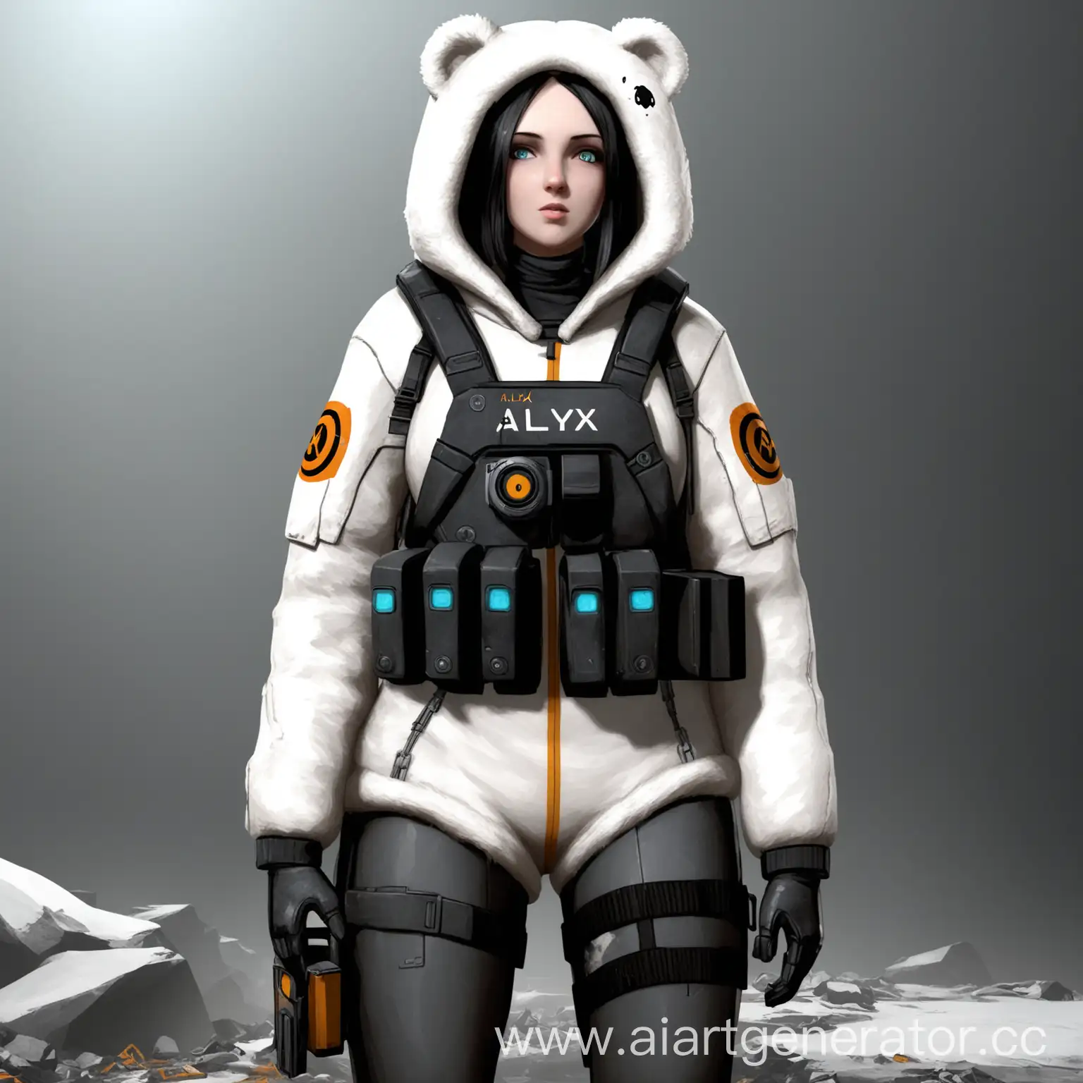 Half-Life: Alyx белый медведь
