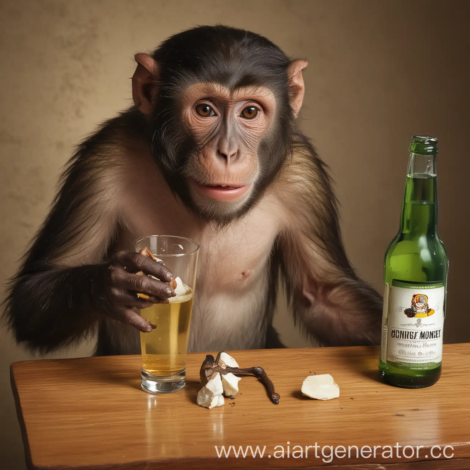genius Drunk Monkey
