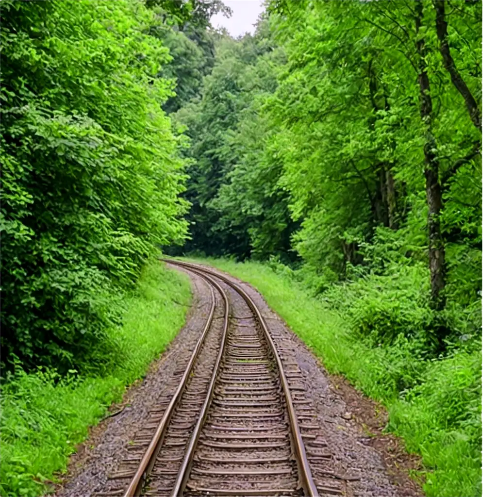 Serene-Forest-Landscape-with-Train-Track-HighQuality-PNG-Image
