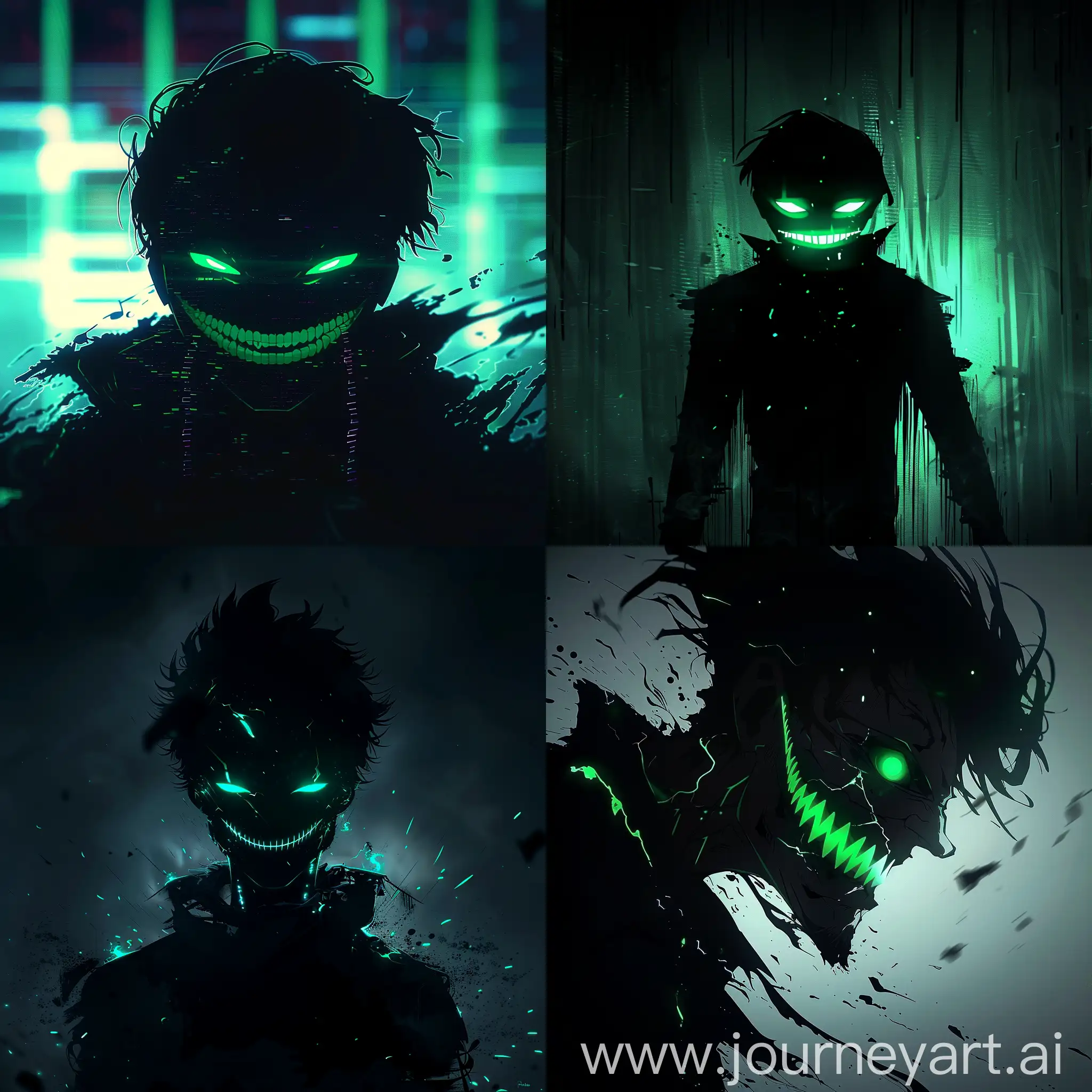 Dark-Anime-Villain-in-Limbo-Style-with-Glowing-Green-Eyes-Brazilian-Phonk-Artwork