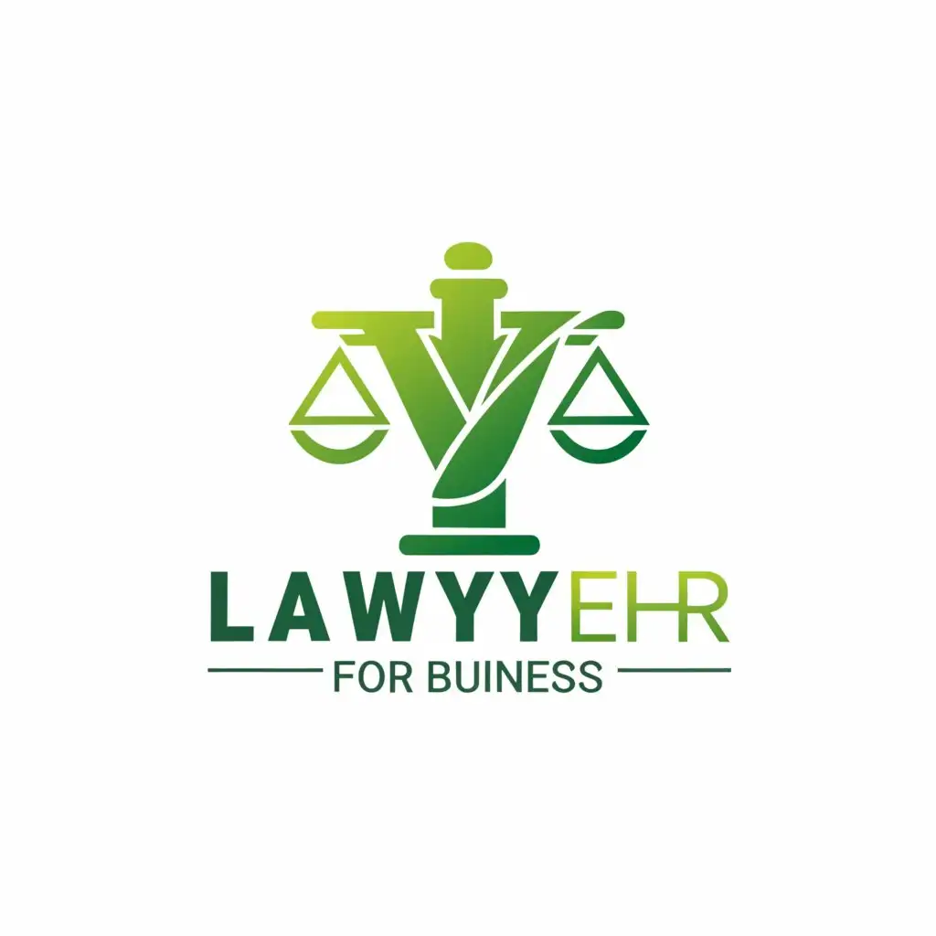 LOGO-Design-For-Lawyer-for-Business-Green-and-Professional-Y-Symbol