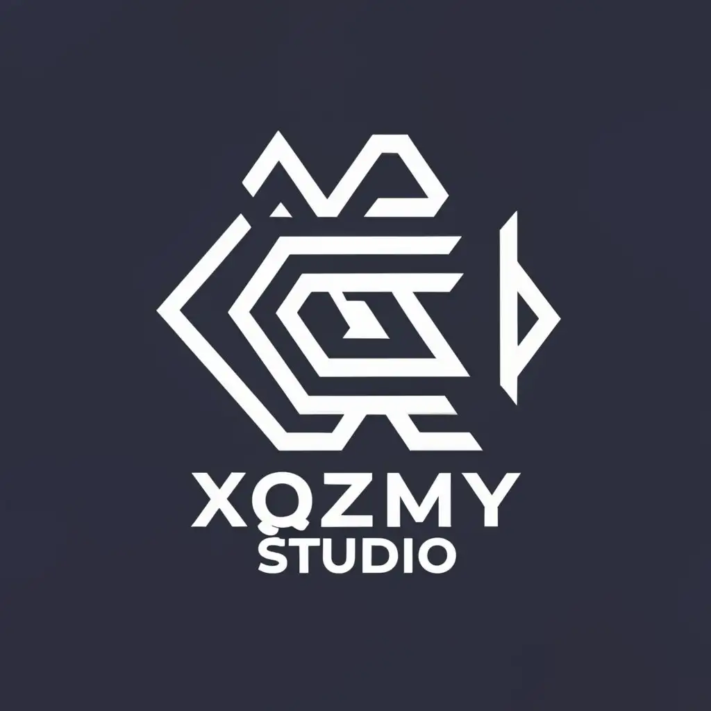 a logo design,with the text "Xqzmy studio", main symbol:Videographer Camera,complex,be used in Entertainment industry,clear background