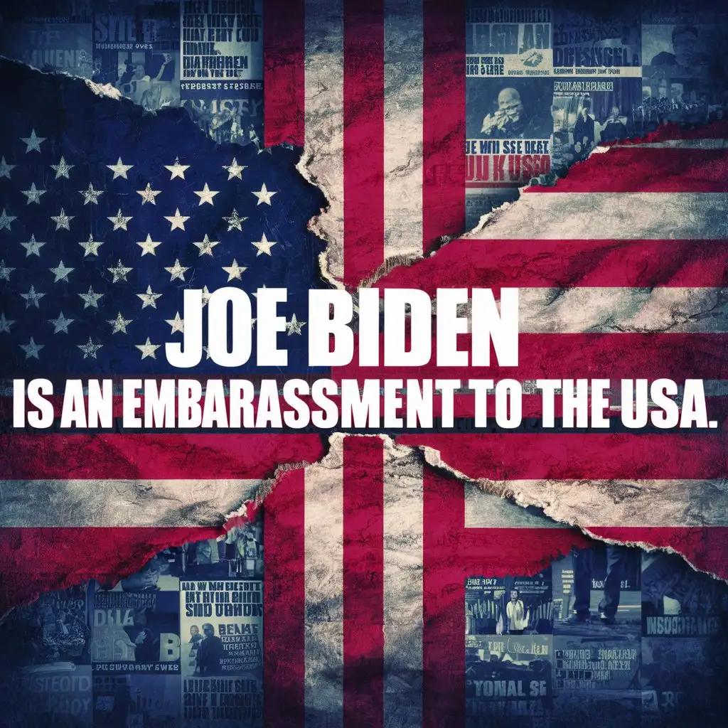 Joe Biden is an embarrassment to the USA