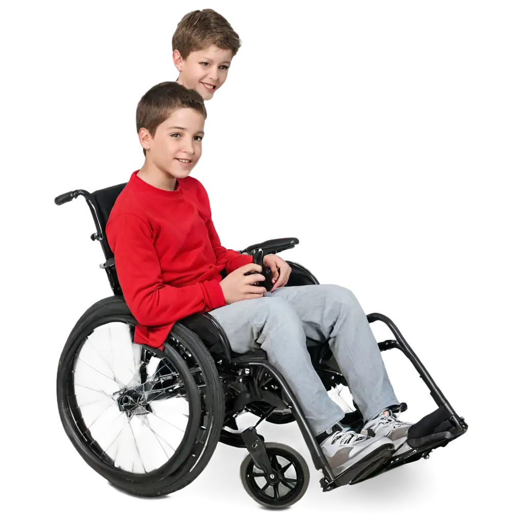 a wheelchair boy